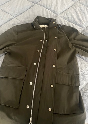 Düğmeli Yeşil Erkek 2 katlı ceket kışlık mınt - Görsel 3