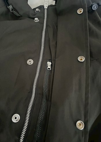 Düğmeli Yeşil Erkek 2 katlı ceket kışlık mınt - Görsel 4