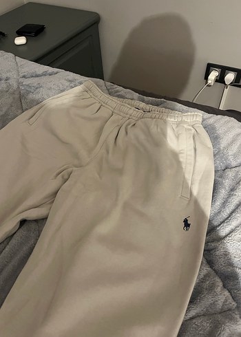 Bej Rahat Kesim Eşofman Altı - Görsel 4