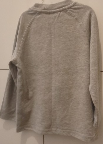 Gri Erkek Çocuk Sweatshirt Uzun Kollu - Görsel 3