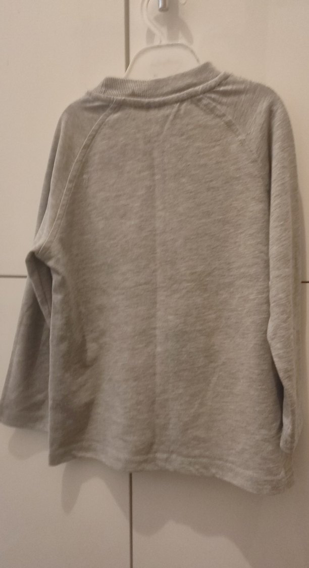 Gri Erkek Çocuk Sweatshirt Uzun Kollu - Görsel 3