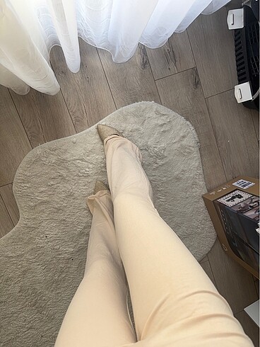 xs Beden MISSGUIDED İSPANYOL PAÇA TAYT