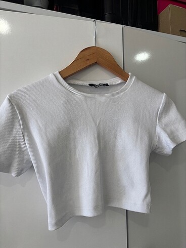 xl Beden beyaz Renk BASIC CROP