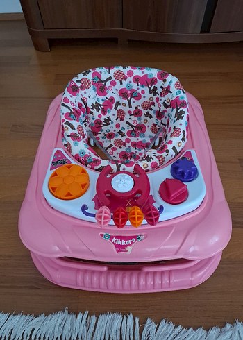 Diğer Renkli Pembe Bebek Yürüteci