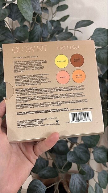  Beden Renk Anastasia glow