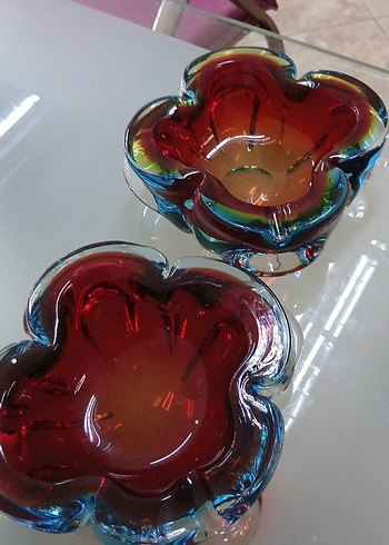 Murano Büyük Boy Küllük 2 adet fiyatı. - Görsel 6