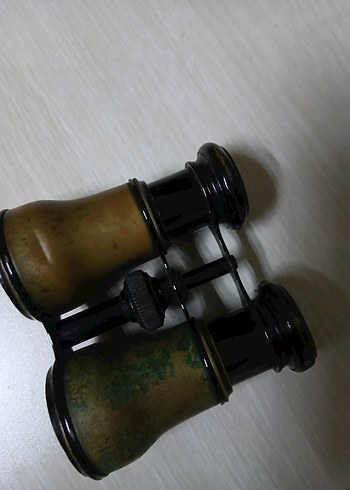 Siyah Dürbün Alman malı 1960 yıl kolleksiyonluk orjinal antika - Görsel 2