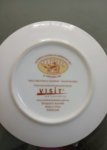 Aborjin Sanatı TObVabbA Art VİSİT DUVAR TABAĞI. - Görsel 7