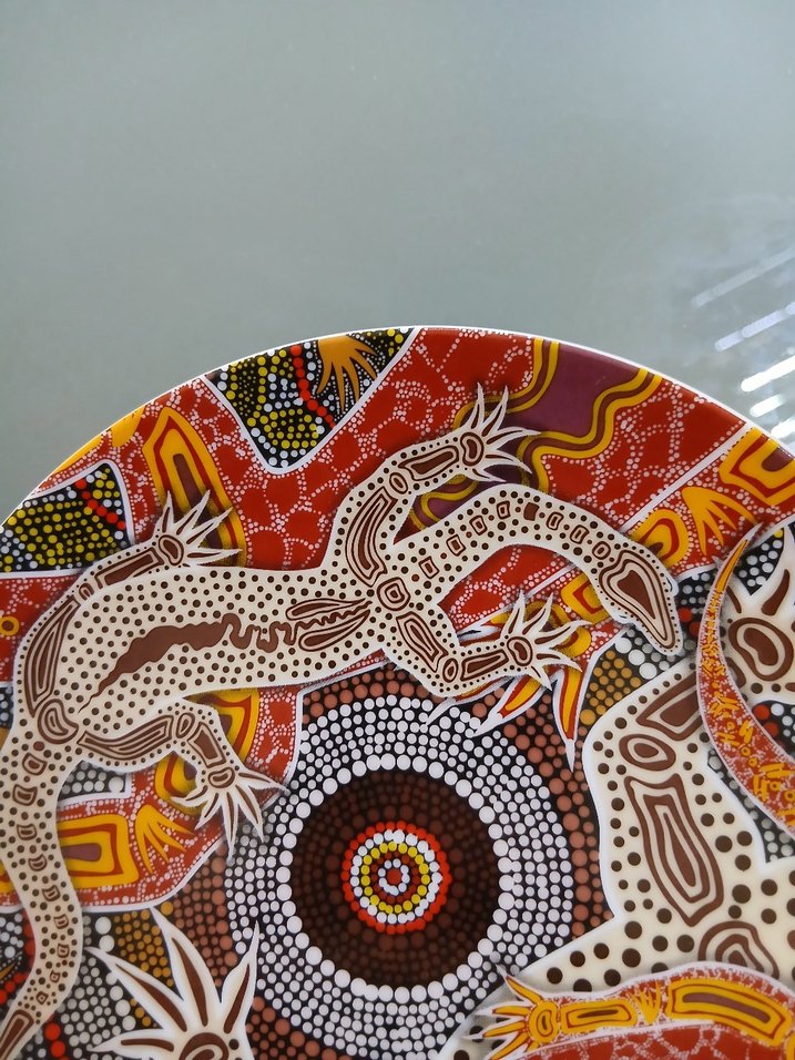 Aborjin Sanatı TObVabbA Art VİSİT DUVAR TABAĞI. - Görsel 4