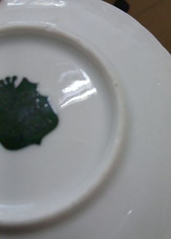 Bavaria Parlak kahve fincan Altın Renkli Tabak - Görsel 2