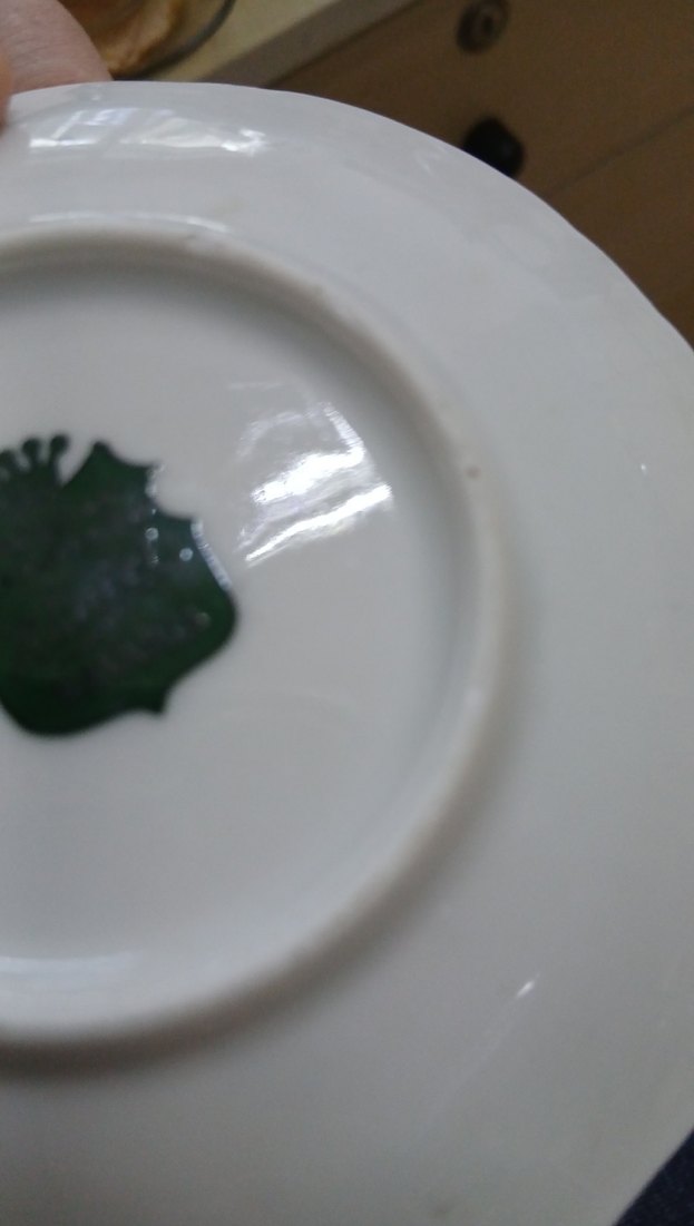 Bavaria Parlak kahve fincan Altın Renkli Tabak - Görsel 2