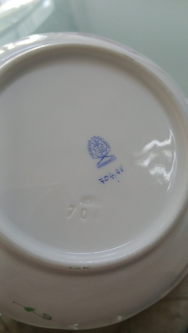 Herend Yeşil Desenli FincanTabağı - Görsel 2