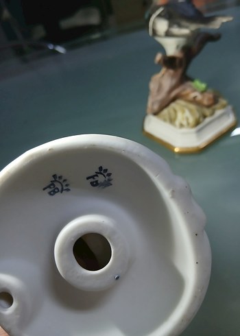 İspanyol damgalı Pastel Tonlarda Beyaz Figürin - Görsel 2