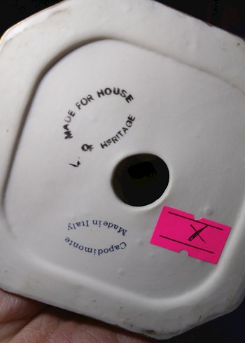 İspanyol damgalı Pastel Tonlarda Beyaz Figürin - Görsel 7