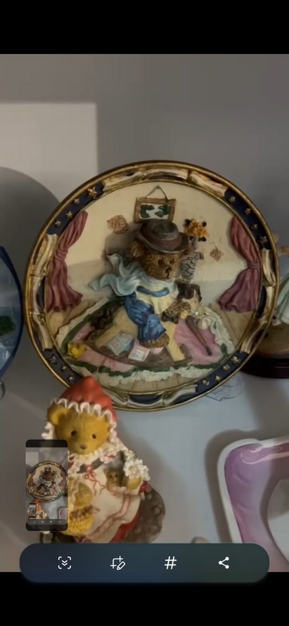 Tedy damgalı seri nolu tabak - Görsel 2