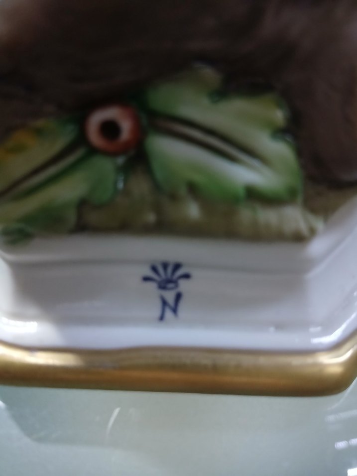 Koyu Gri Kuş Figürü İspanyol damgalı - Görsel 3