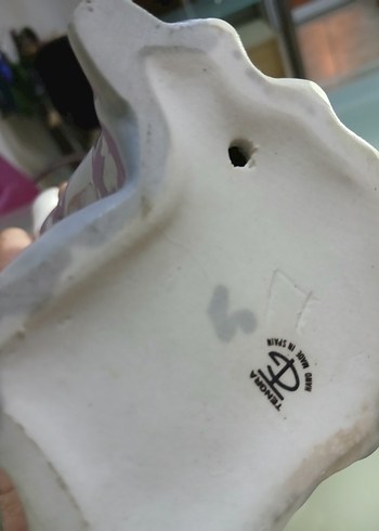 Beyaz Şapkalı Figürin İspanyol damgalı 25cm - Görsel 8