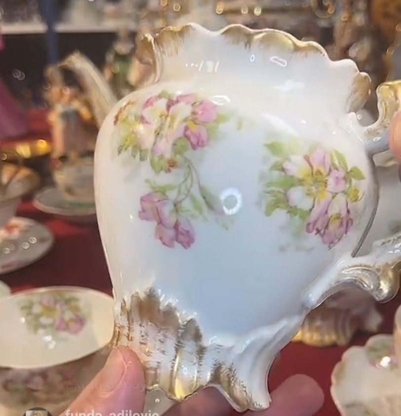 Limoges Yıldız Setisi damgalı set - Görsel 5