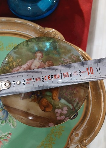 Limoges ayaklı bonboniyer 50yıllık sahibinden. - Görsel 7