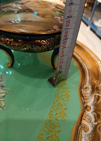 Limoges ayaklı bonboniyer 50yıllık sahibinden. - Görsel 3