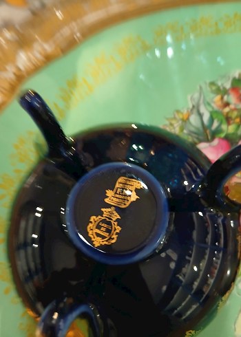 Limoges ayaklı bonboniyer 50yıllık sahibinden. - Görsel 4