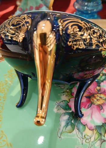 Limoges ayaklı bonboniyer 50yıllık sahibinden. - Görsel 5