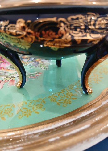 Limoges ayaklı bonboniyer 50yıllık sahibinden. - Görsel 2