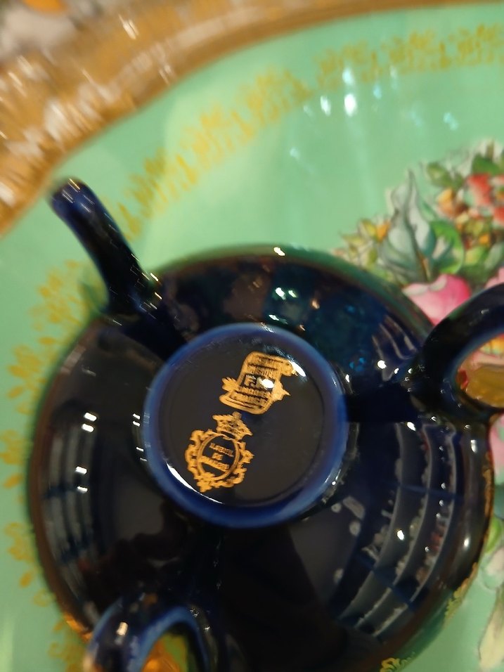 Limoges ayaklı bonboniyer 50yıllık sahibinden. - Görsel 4