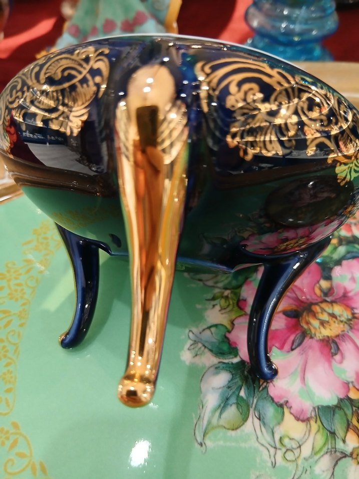 Limoges ayaklı bonboniyer 50yıllık sahibinden. - Görsel 5