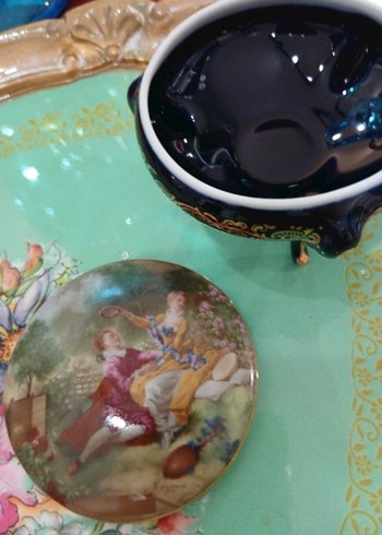 Limoges France Bonboniyer. - Görsel 2