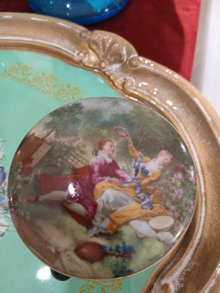 Limoges France Bonboniyer. - Görsel 3