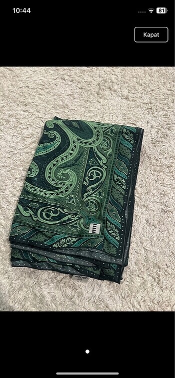 Beden Moreno silk ipek şal