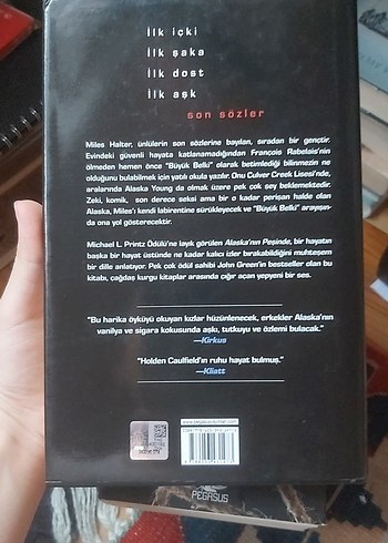 Alaska'nın Peşinde - John Green Roman