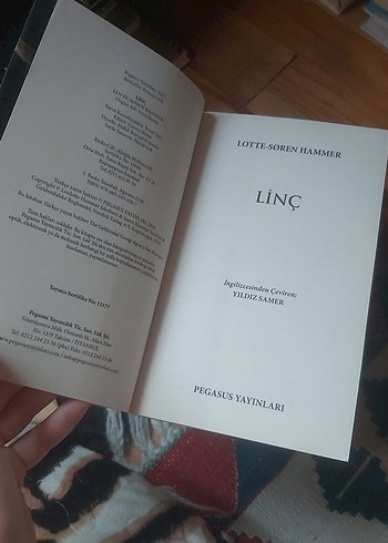 Beden LİNÇ - Lotte ve Søren Hammer Roman