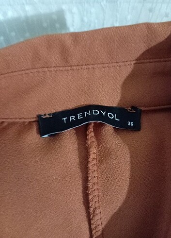 36 Beden Taba renk elbise