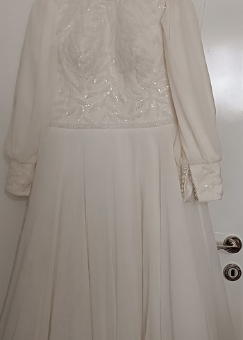 Tesettür gelinlik - Görsel 8