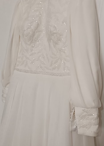 Tesettür gelinlik - Görsel 10