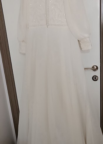 Tesettür gelinlik - Görsel 13