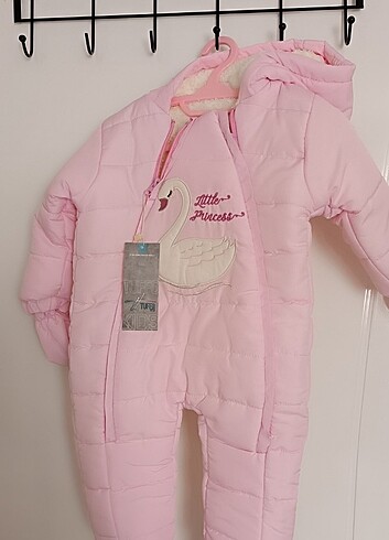 Kız bebek astronot mont