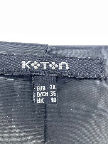 38 Beden siyah Renk Koton Kısa Elbise %70 İndirimli.