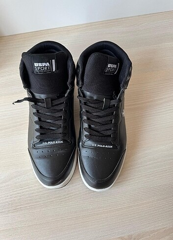 42 Beden U.S. Polo Assn. Orion 3FX sneaker ayakkabı siyah orijinal 