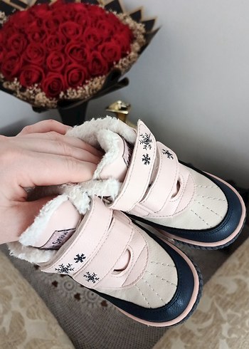 Kız Çocuk Pembe Baskılı Street Wear Bot - Görsel 4