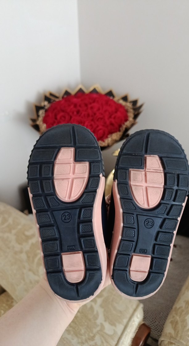 Kız Çocuk Pembe Baskılı Street Wear Bot - Görsel 3