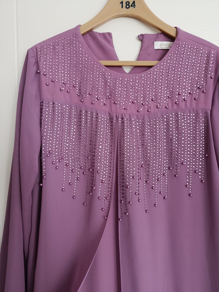 Pudra rengi Abiye - Görsel 2