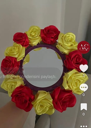 Çiçekli Bohem gül buketi