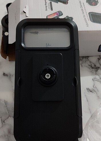Motorsiklet, bisiklet ve scooter telefon tutacağı