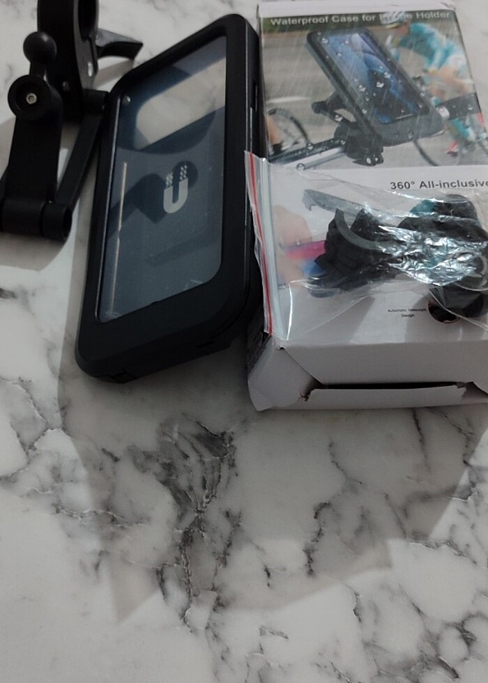 Motorsiklet, bisiklet ve scooter telefon tutacağı - Görsel 4