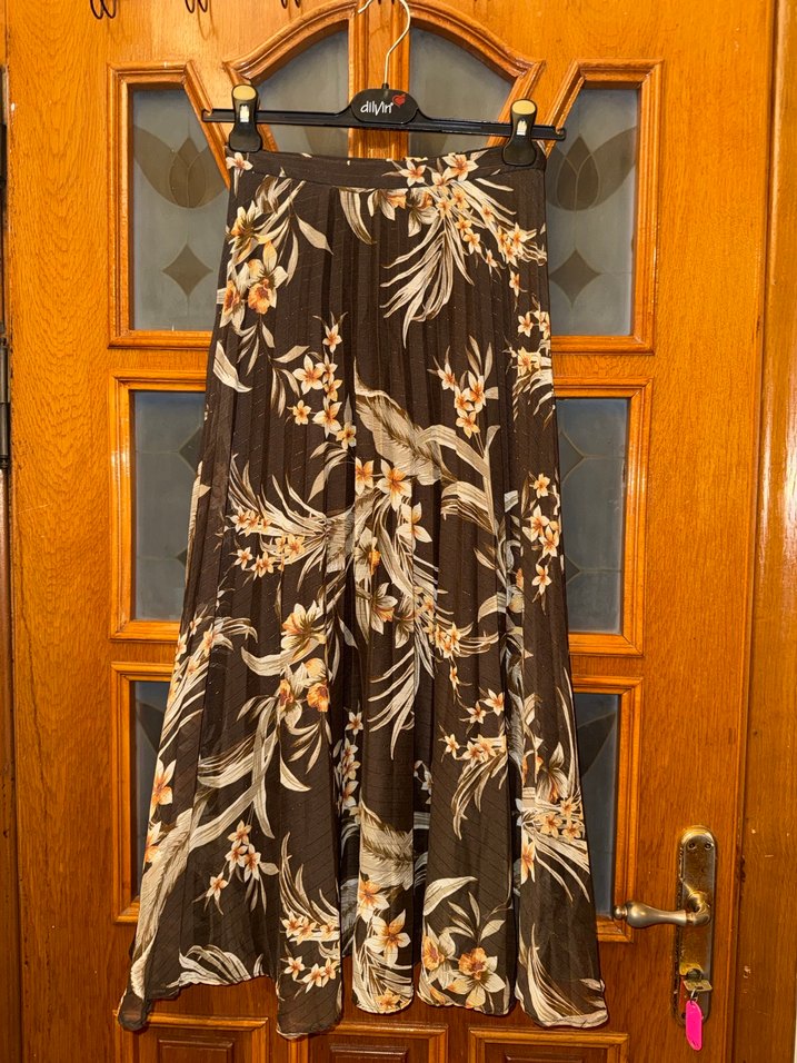 Bohem Uzun Pilili Kadın Etek - Görsel 2