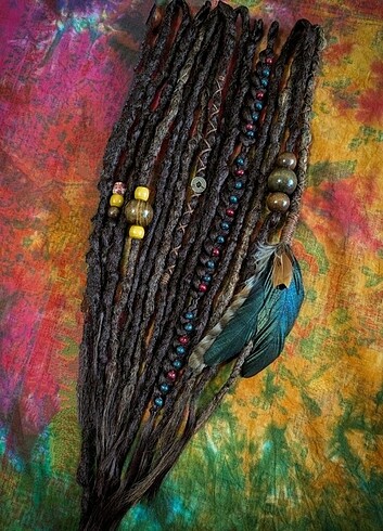 Rasta Örgü Burgu Twist Saç Tokası 