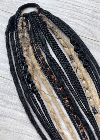 Rasta Örgü Burgu Twist Saç Tokası